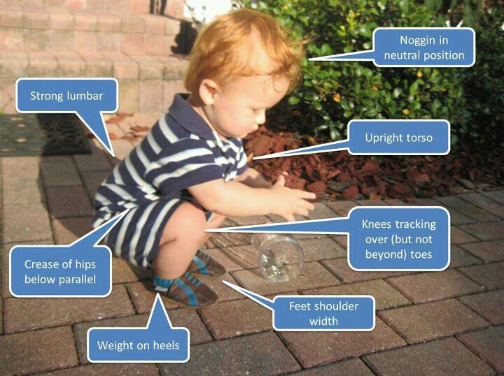 Squat Like A Tot!