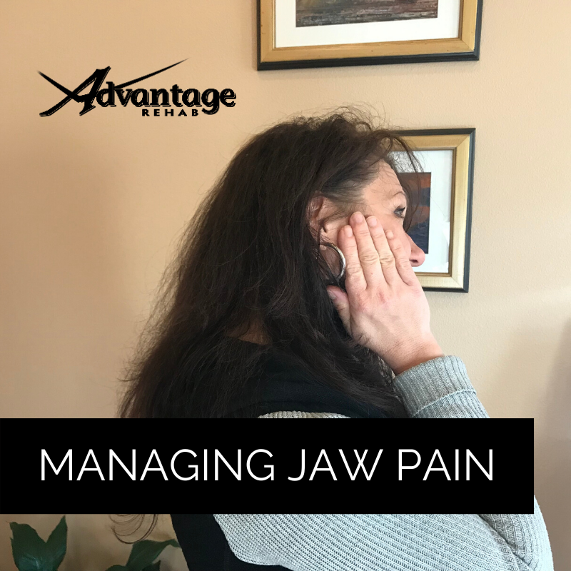 Managing jaw pain